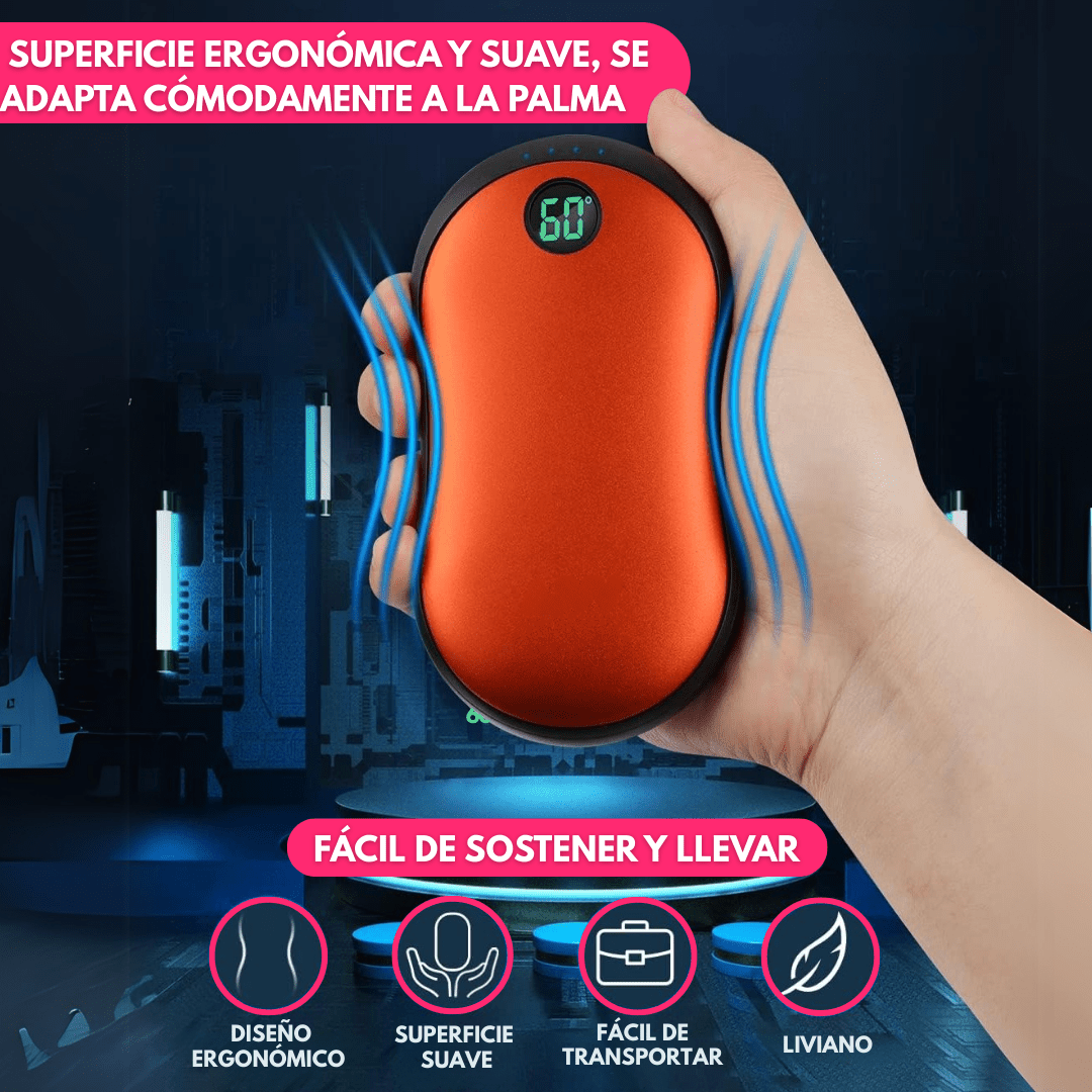Calentador De Manos Y Powerbank Para Celular Usb Bolsillo - Muy Moderna Uruguay