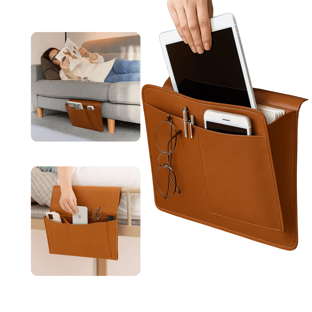Organizador Colgante Para Sillon Y Cama Con Bolsillos - Muy Moderna Uruguay