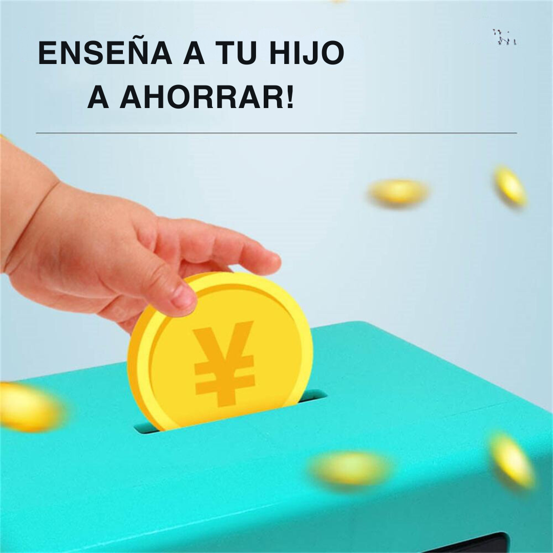 Alcancia Tipo Caja Fuerte Para Niños