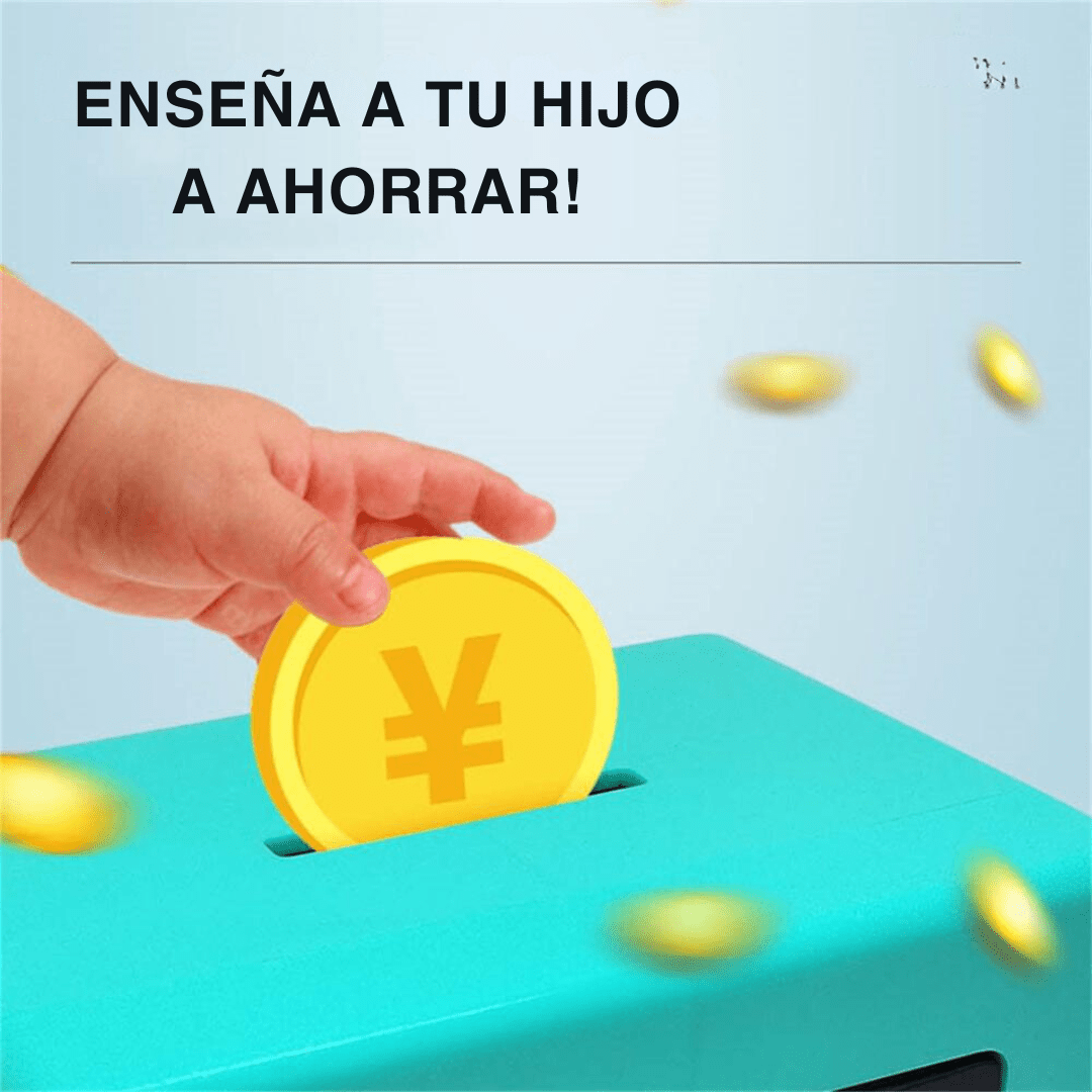 Alcancia Tipo Caja Fuerte Para Niños - Muy Moderna Uruguay