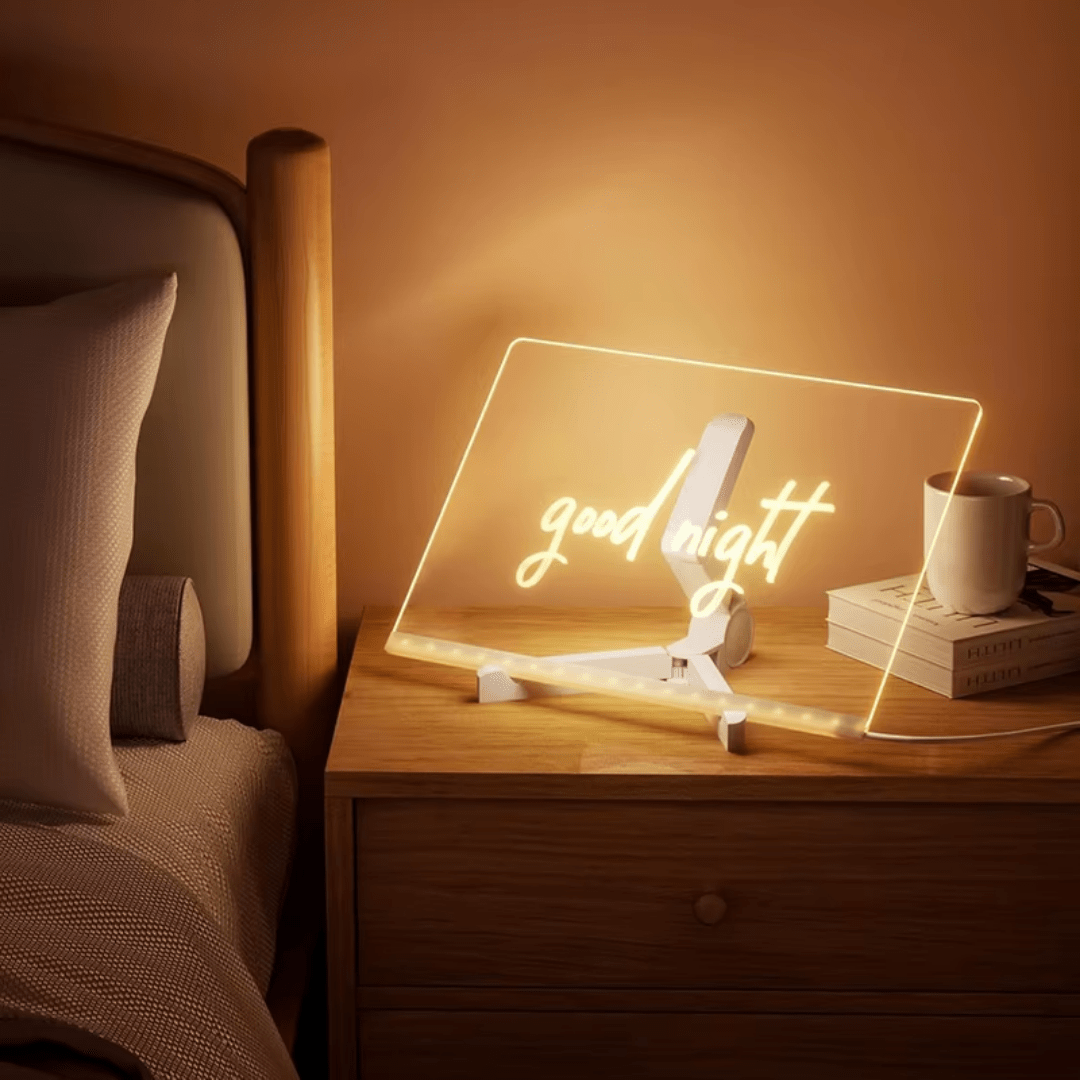 Pizarra LED Mágica Para Dibujar Con Luces Infantil Montessori - Muy Moderna Uruguay