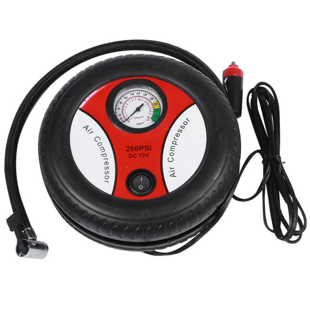 Compresor de Aire Inflador para Autos 12v