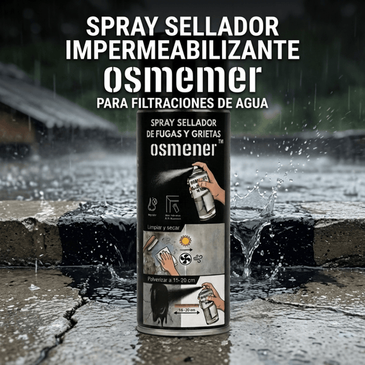 Spray Sellador Impermeabilizante Para Filtraciones De Agua - OSMENER - Muy Moderna Uruguay