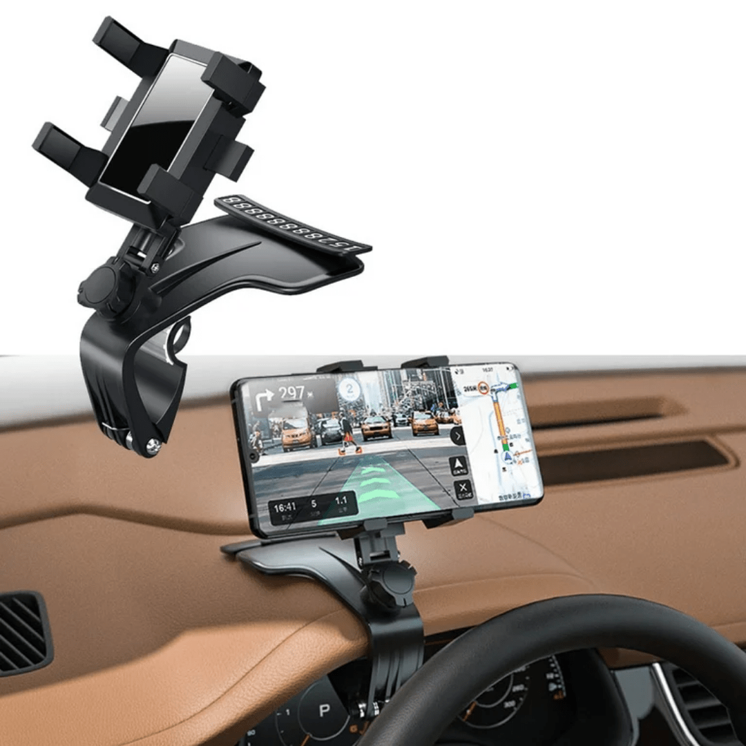 Soporte de Celular con Clip para Tablero de Auto - Muy Moderna Uruguay