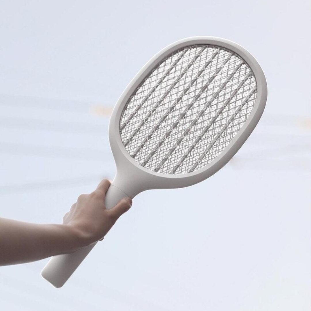 Raqueta Anti Mosquitos con Linterna