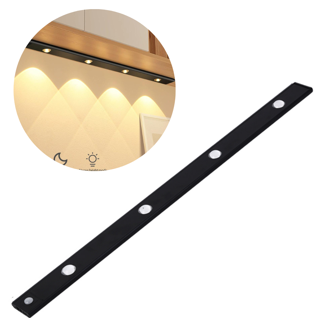 Barra de Iluminación LED con Sensor de Movimiento (60cm)