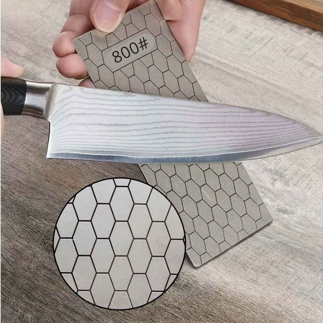 Barra Diamantada de Afilar Cuchillos Tipo Panal Grano 800#