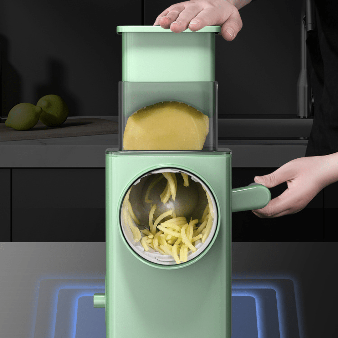 Cortador de Verduras de Giro Fácil Rallador Rebanador - Muy Moderna Uruguay