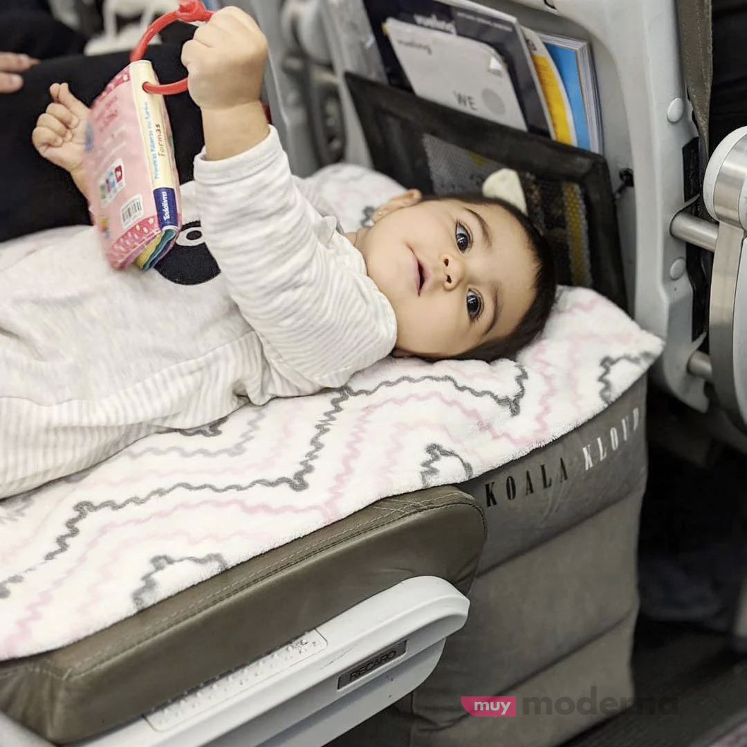 Almohadon Reposapiés Inflable para Viajes