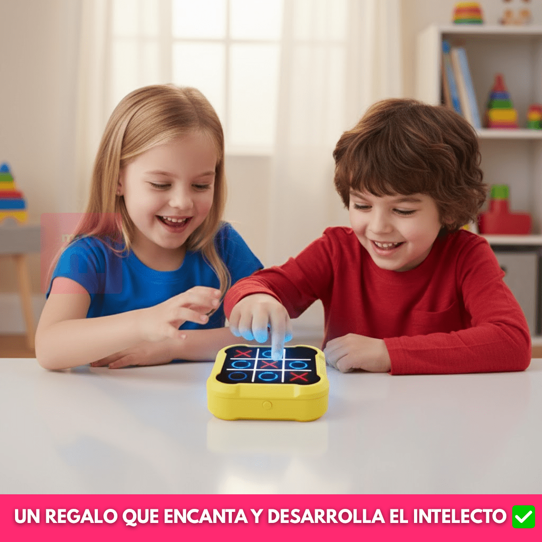 Juego De Mesa Ta Te Ti Electrónico Portátil Diversión Familiar - Muy Moderna Uruguay