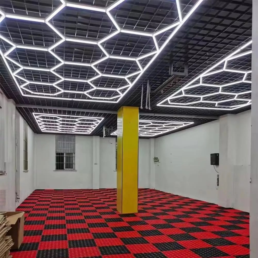 Panel Luz LED Hexagonal Detailing