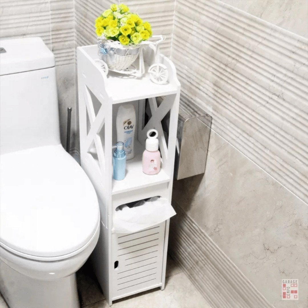 Armario Multifuncional de Almacenamiento para Baño 80cm - Muy Moderna Uruguay