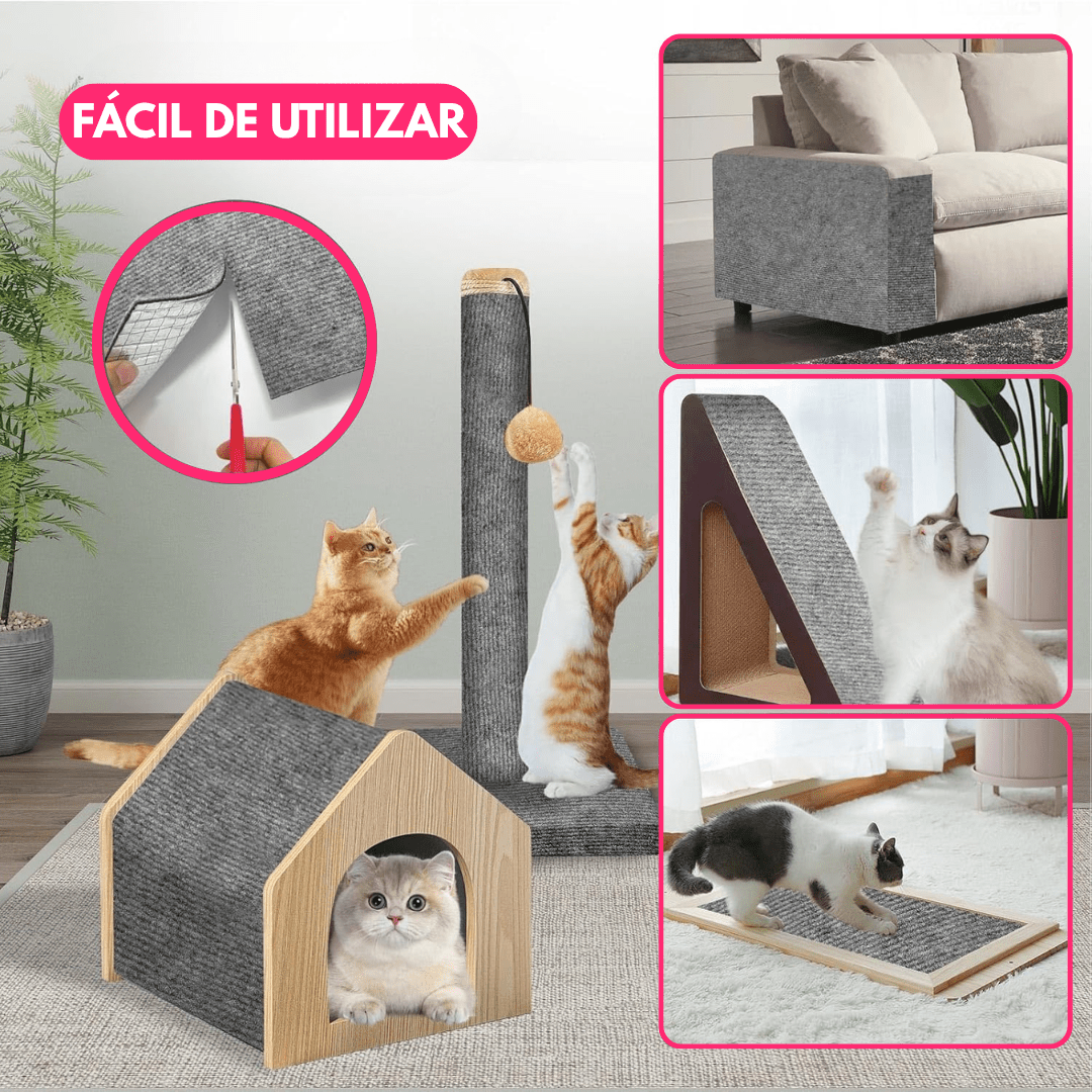 Rascador para Gato Protector de Sillones Autoadhesivo - Muy Moderna Uruguay