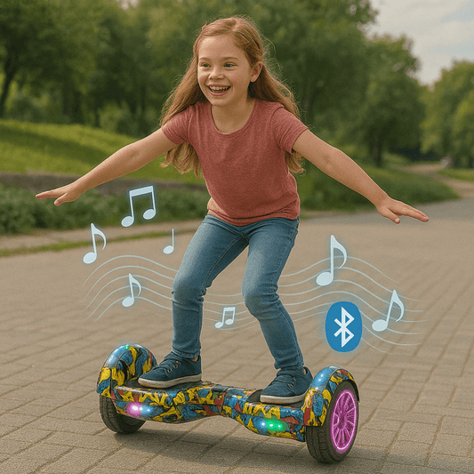Hoverboard Patineta Eléctrica 6.5" con Bluetooth y Luces LED - Muy Moderna Uruguay
