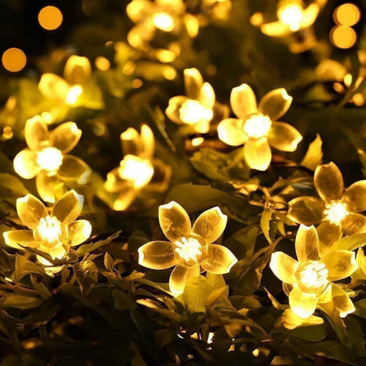 Guia de Flores Solares de Exterior 12m - ecoinnova