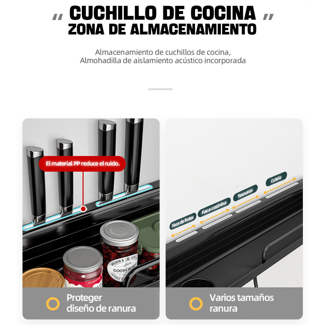 Estante Aereo Multifuncional para Cocina (50cm) - Muy Moderna Uruguay