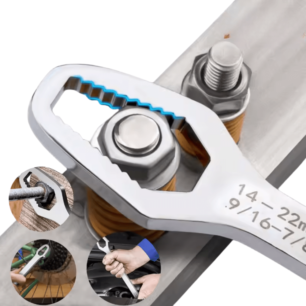 Llave De Torque Doble Universal Adaptable De 8 A 22mm - Muy Moderna Uruguay