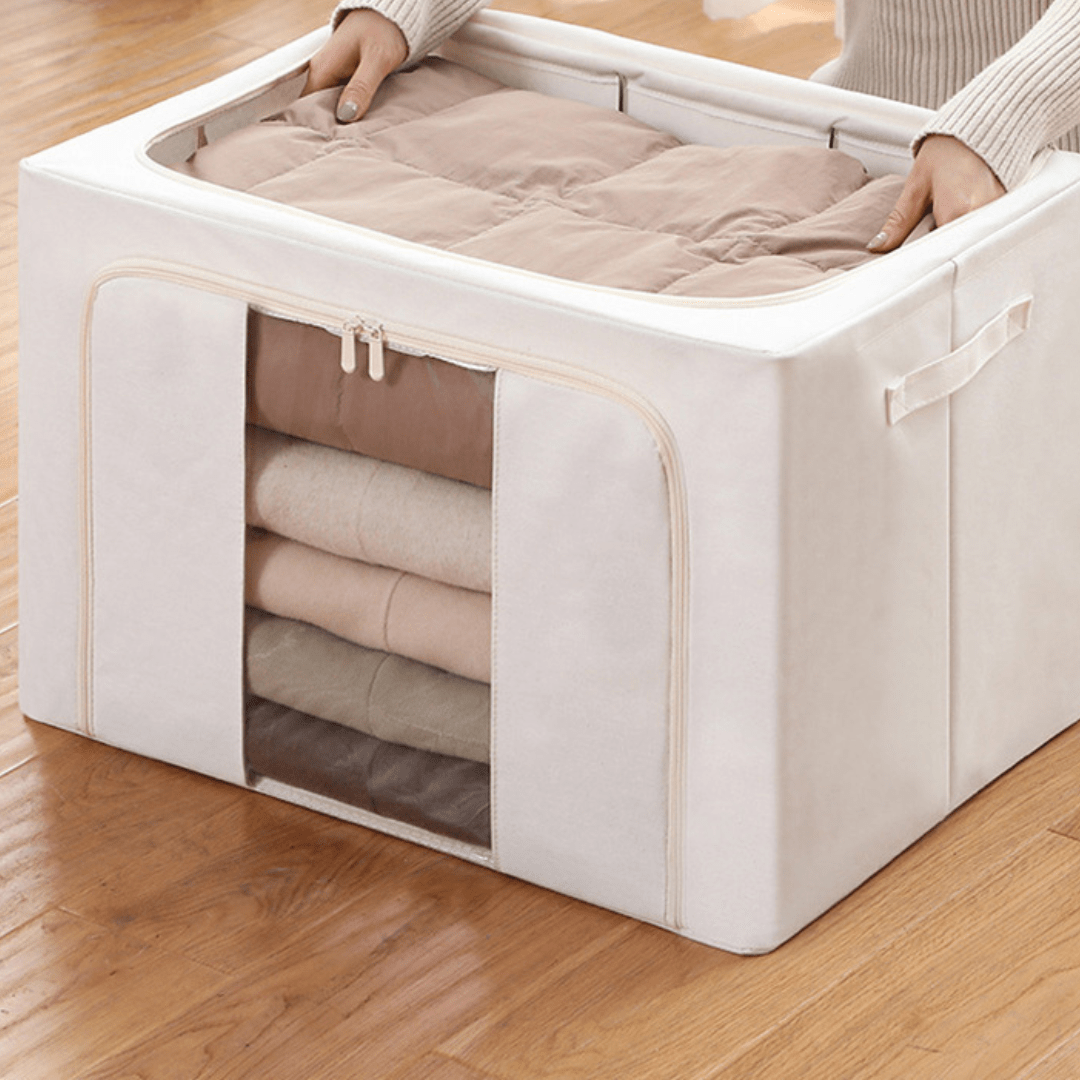 Caja Estructural de Tela Organizadora de Ropa - Muy Moderna Uruguay
