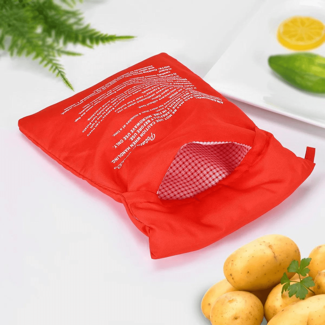 Set de 3 Bolsas para Cocinar Papas en Microondas Reutilizables - Muy Moderna Uruguay