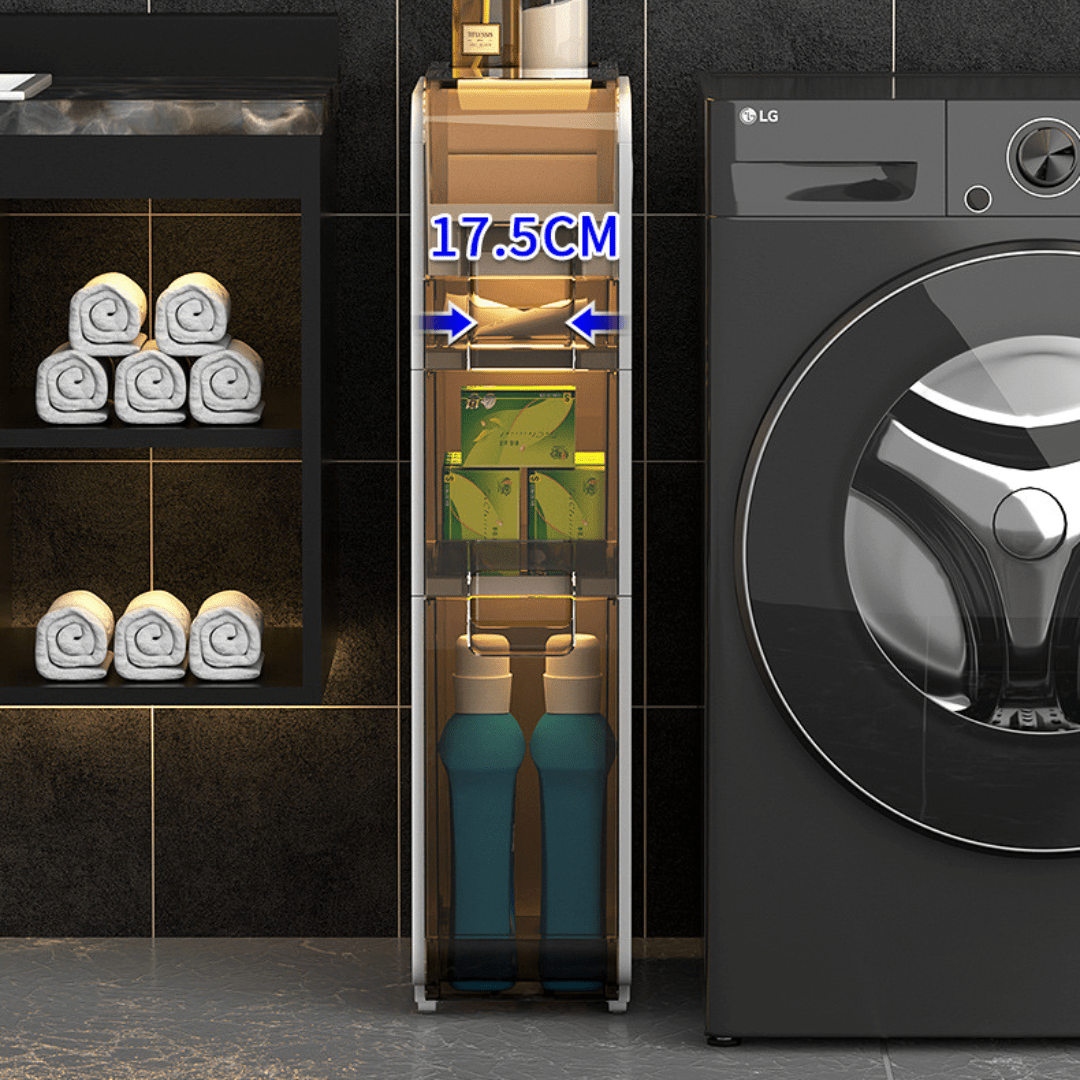 Carrito Organizador De Baño Para Espacios Reducidos Ruedas - Muy Moderna Uruguay