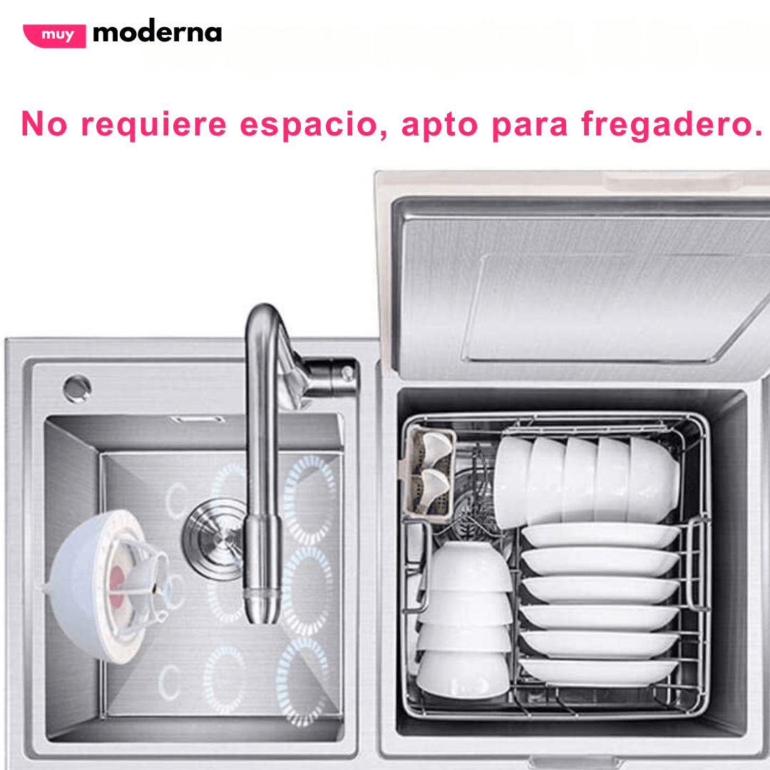 Mini Lavavajillas Ultrasónico Usb - Muy Moderna Uruguay