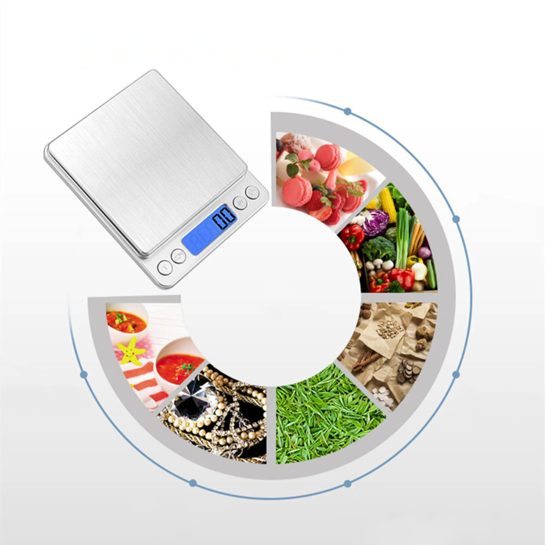 Balanza De Precision Cocina Y Joyería con Funcion Tara