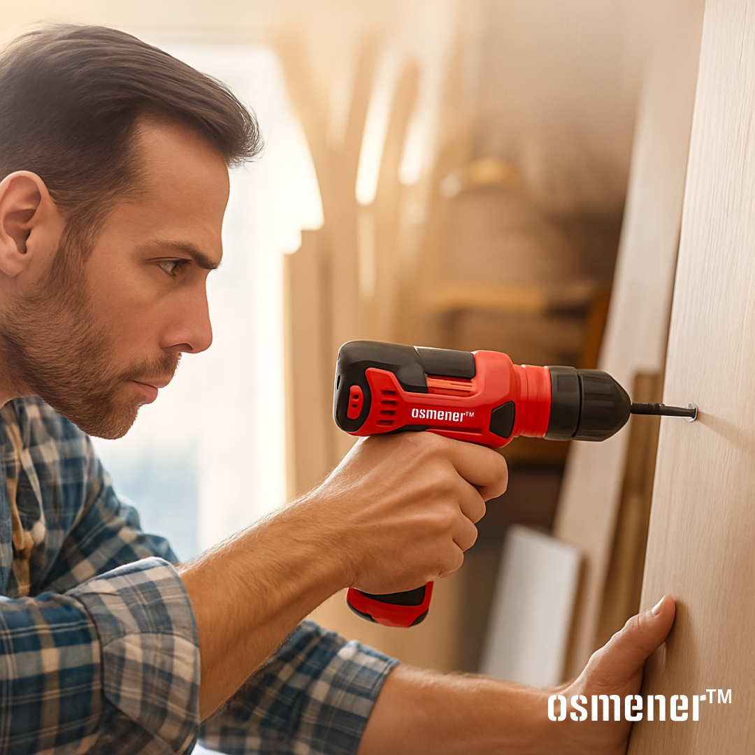 Kit De Herramientas Full Atornilladora Martillo Llaves OSMENER