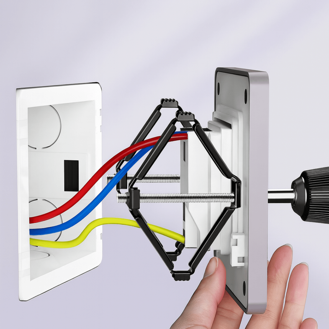 Set Soportes De Reparación Tomacorrientes Electricista X20 - Muy Moderna Uruguay