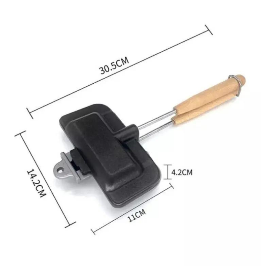 Sarten de Doble Cara para Medio Sandwich