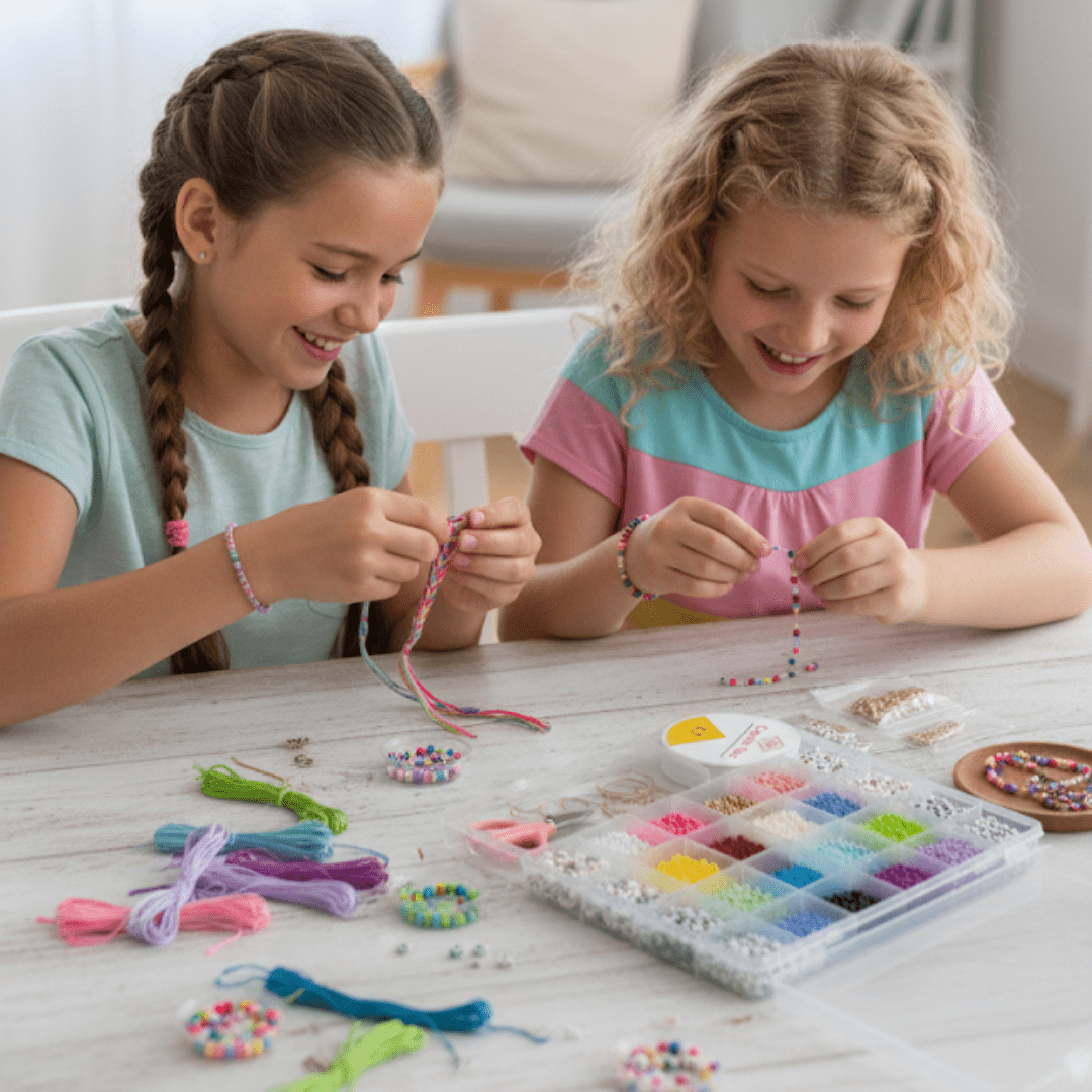 Kit Completo Pulseras y Collares con Cuentas de Arcilla - Muy Moderna Uruguay