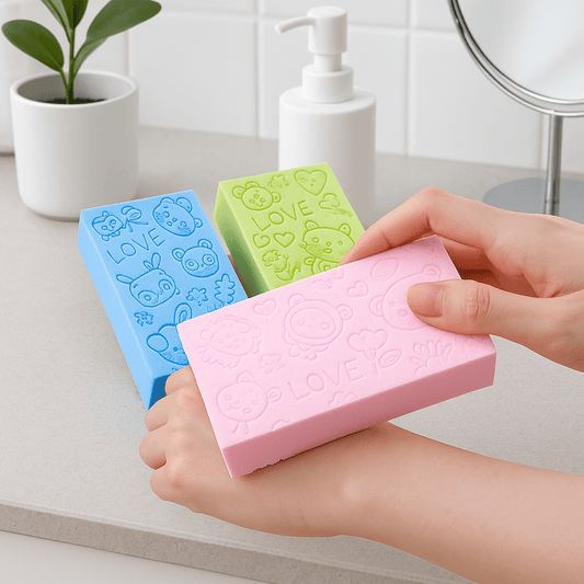 Pack X3 Esponjas Exfoliantes para Quitar Piel Muerta - Muy Moderna Uruguay