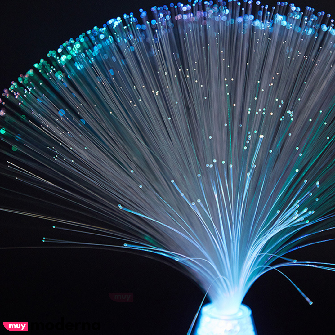 Lampara Veladora de Fibra Óptica