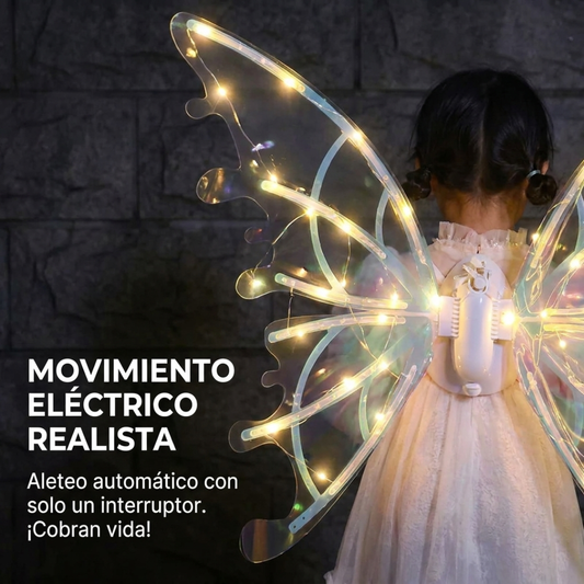 Alas de Hada Mariposa Luminosas con Música