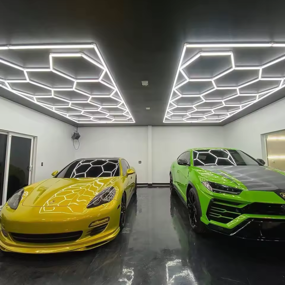 Panel Luz LED Hexagonal Detailing