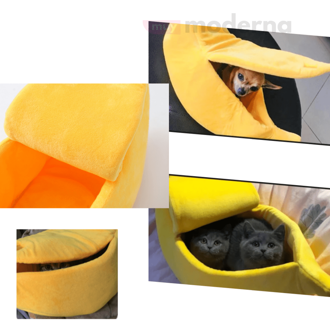 Cama de Banana para Mascotas (50cm) - Muy Moderna Uruguay