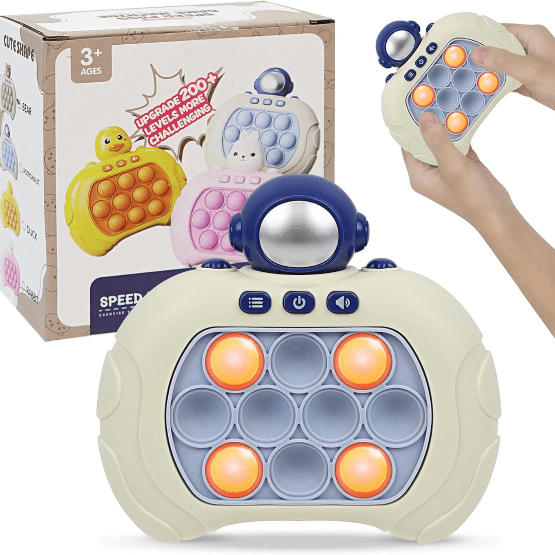 Juguete Pop It Electrónico Anti Estrés con 4 Modos de Juego - Muy Moderna Uruguay