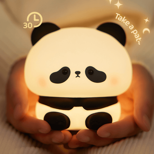 Lámpara Nocturna De Oso Panda De Goma - Muy Moderna Uruguay