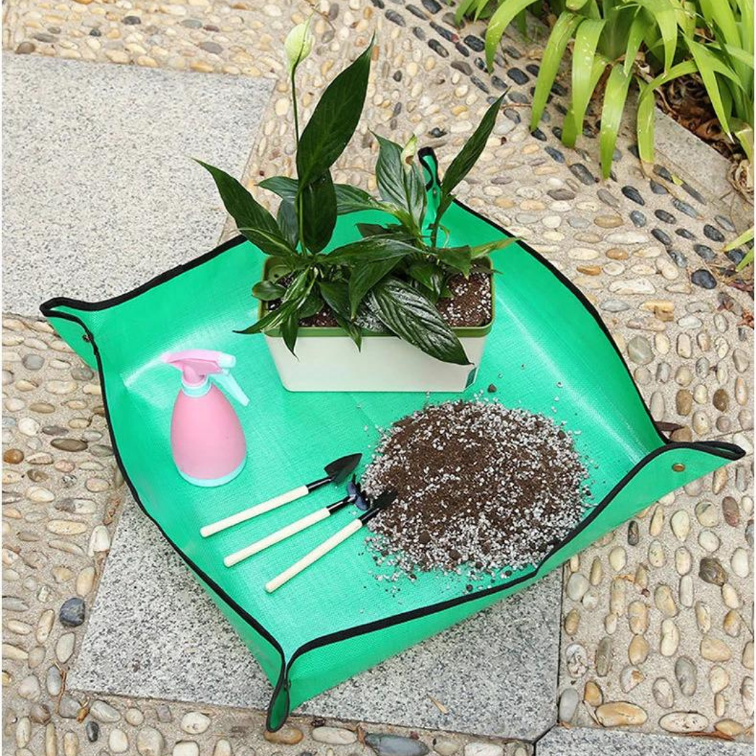 Alfombra Impermeable Para Trasplantar Plantas 100cm