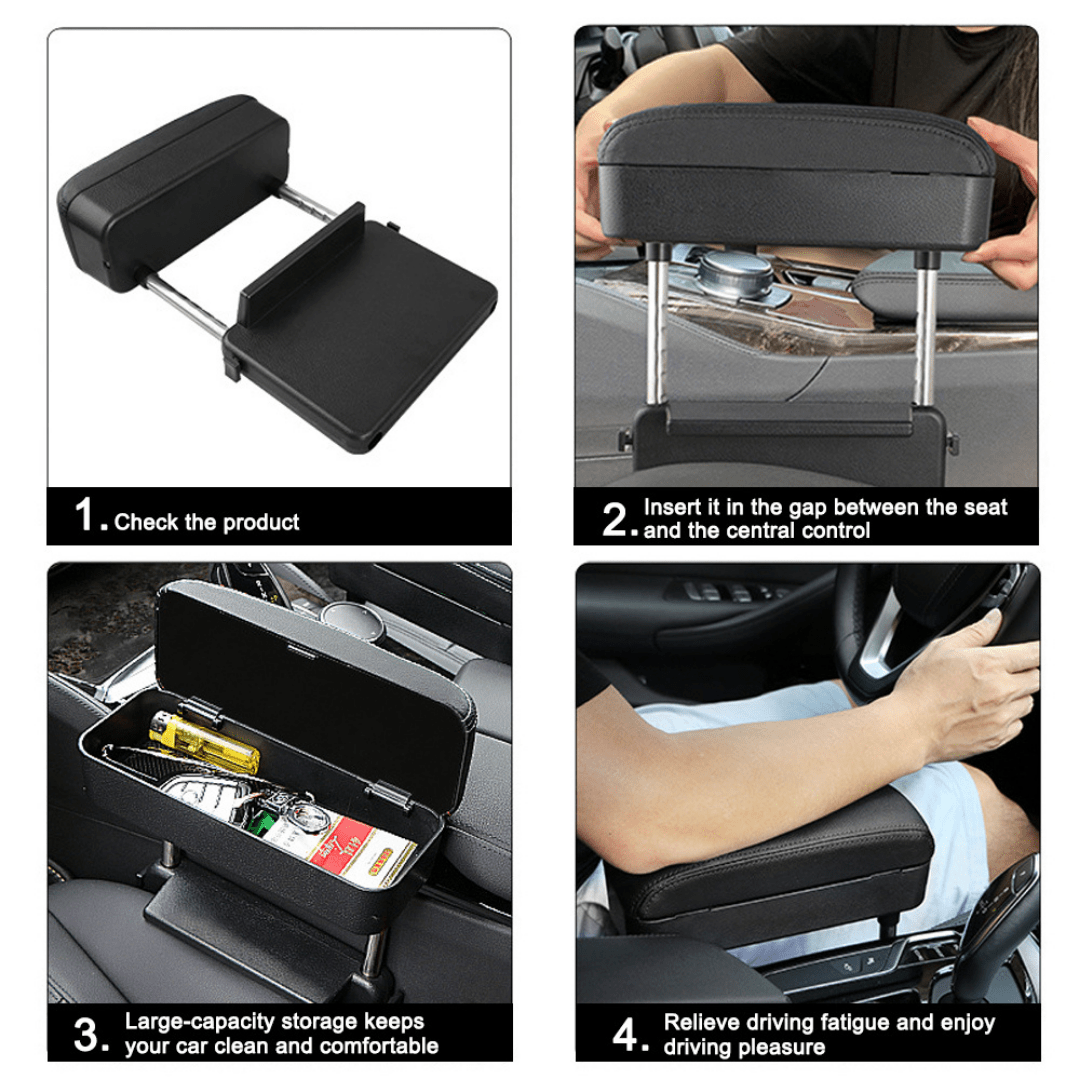 Posa Brazo para Auto con Caja de Almacenamiento - Muy Moderna Uruguay