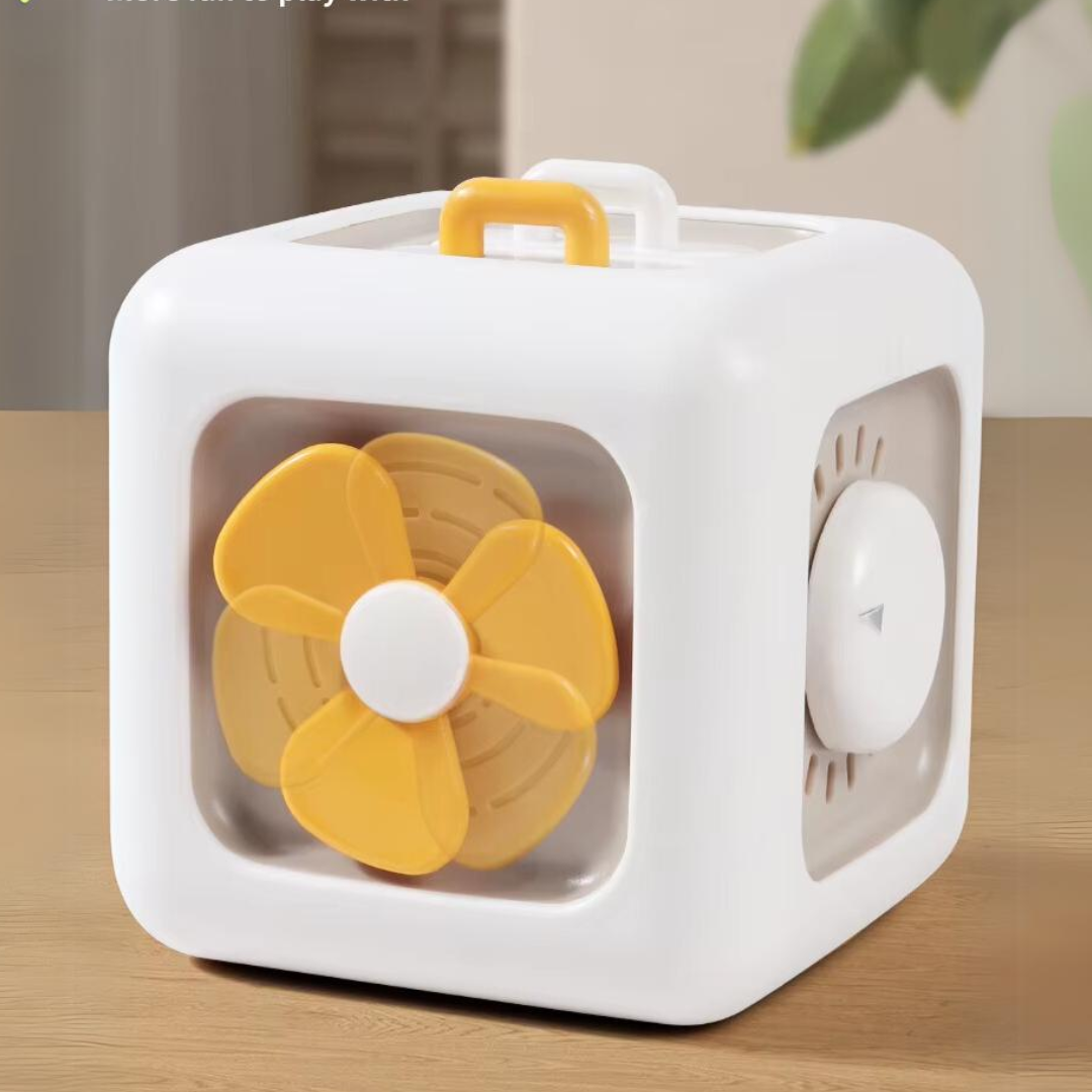 Cubo Sensorial De Juguete Fidget 6 En 1 Montessori