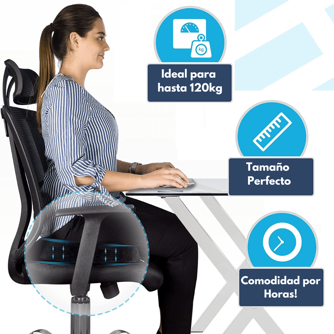 Almohadón con Gel Refrescante para Asiento - Muy Moderna Uruguay