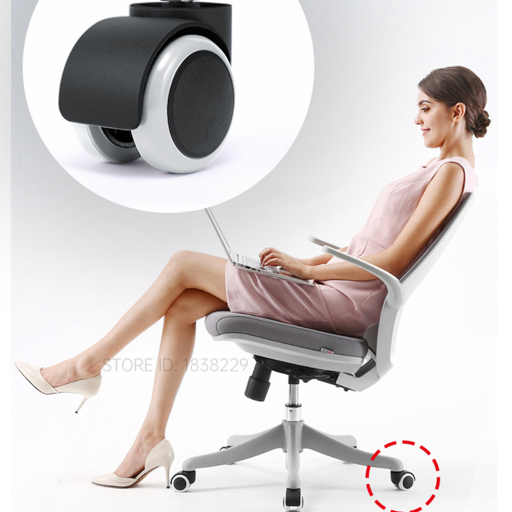 Ruedas de Repuesto para Sillas de Oficina Pack x5