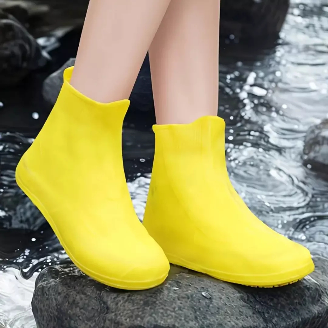 Cubre Zapatos Galochas Impermeables con Suela Resistente
