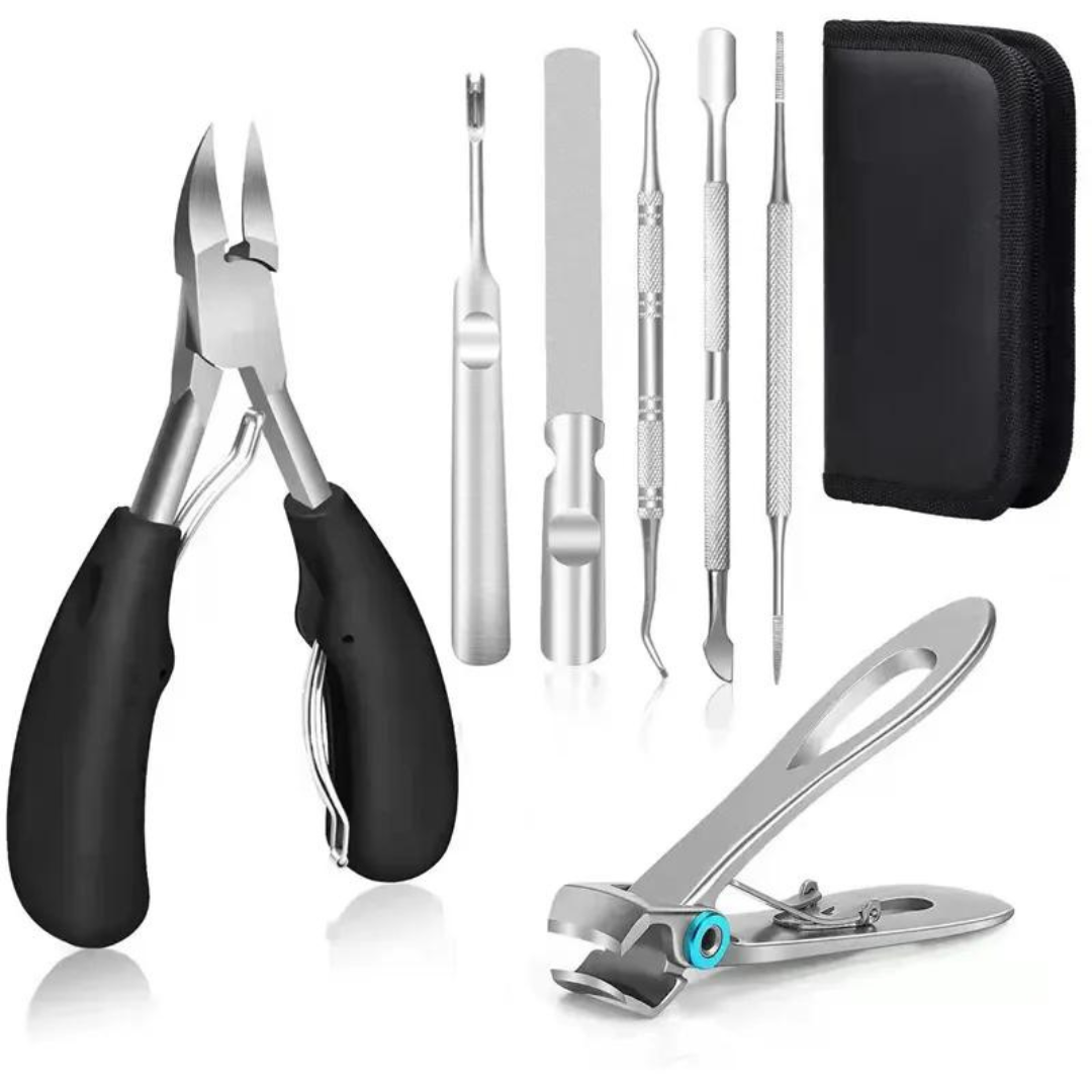 Set De Pedicura con Alicate Grande Para Uñas Gruesas