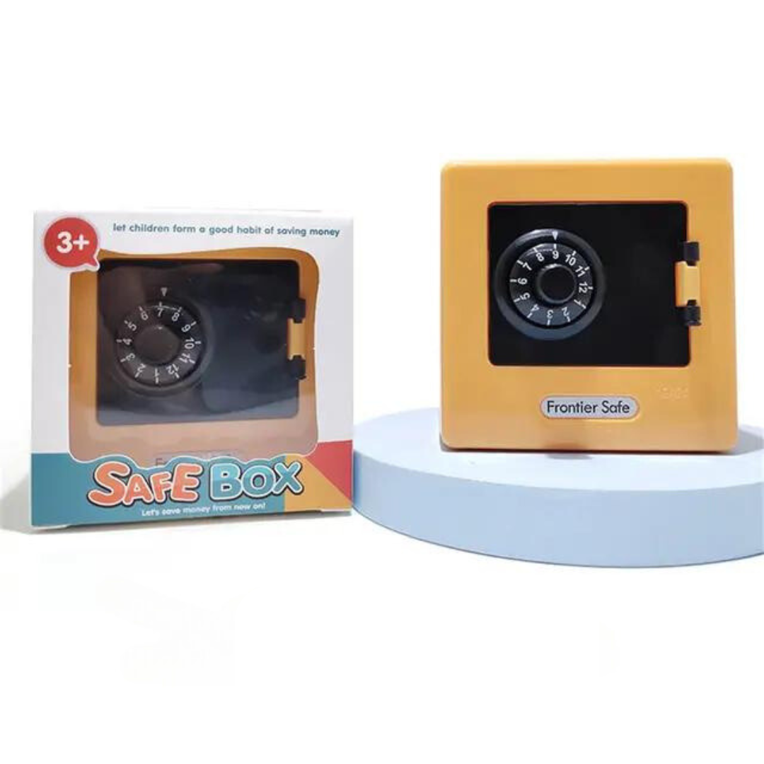 Alcancia Tipo Caja Fuerte Para Niños