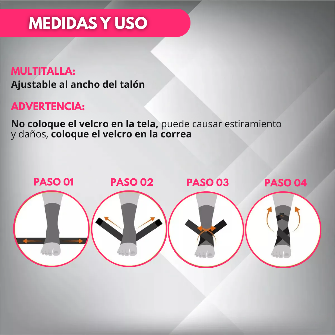 Tobillera Deportiva de Compresión con Doble Soporte