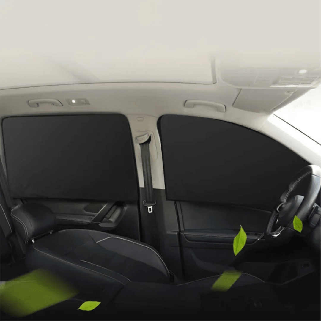 Set De 4 Cortinas Magnéticas Parasol Para Auto - Muy Moderna Uruguay