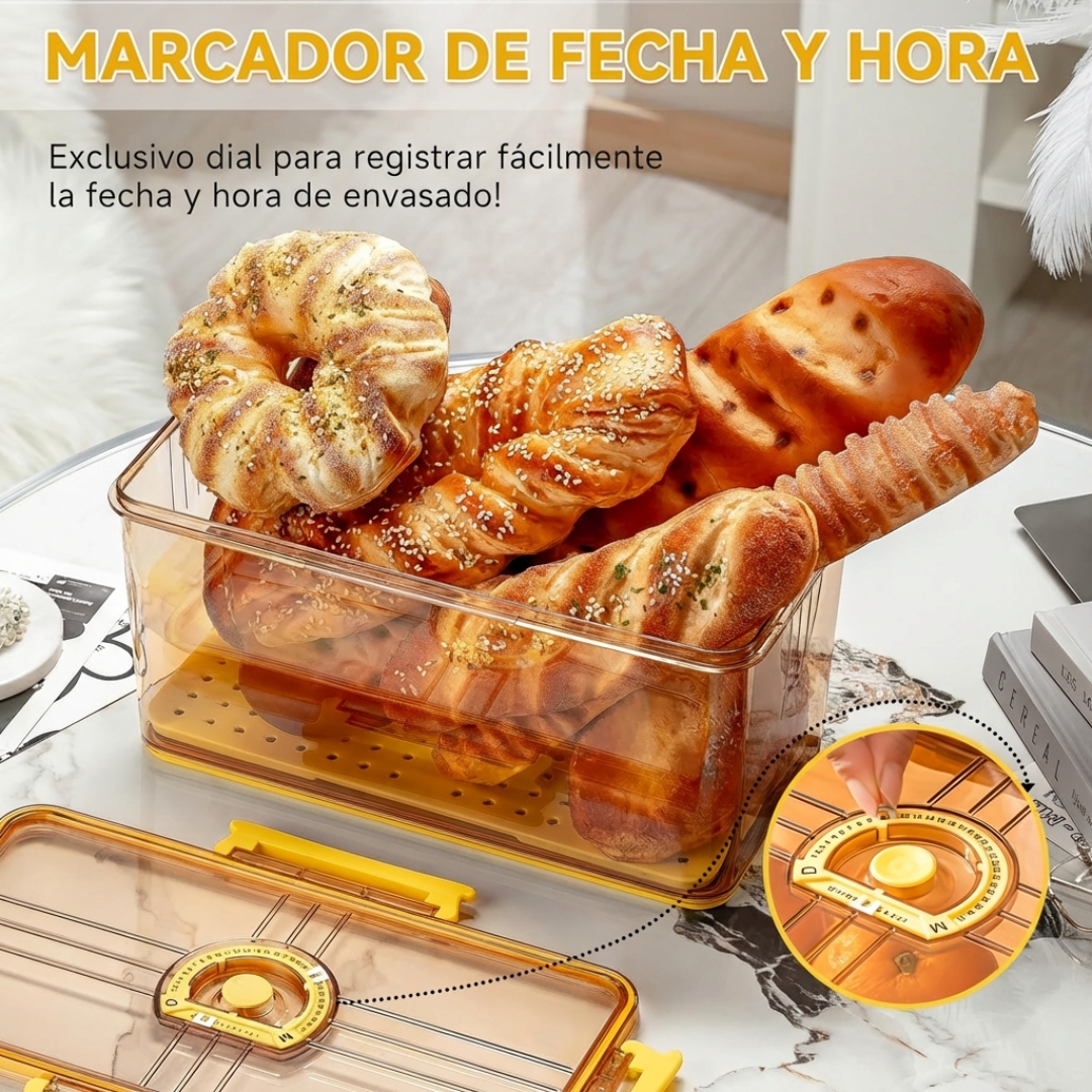 Set 3 Organizadores Heladera Tapers Herméticos Escurrido