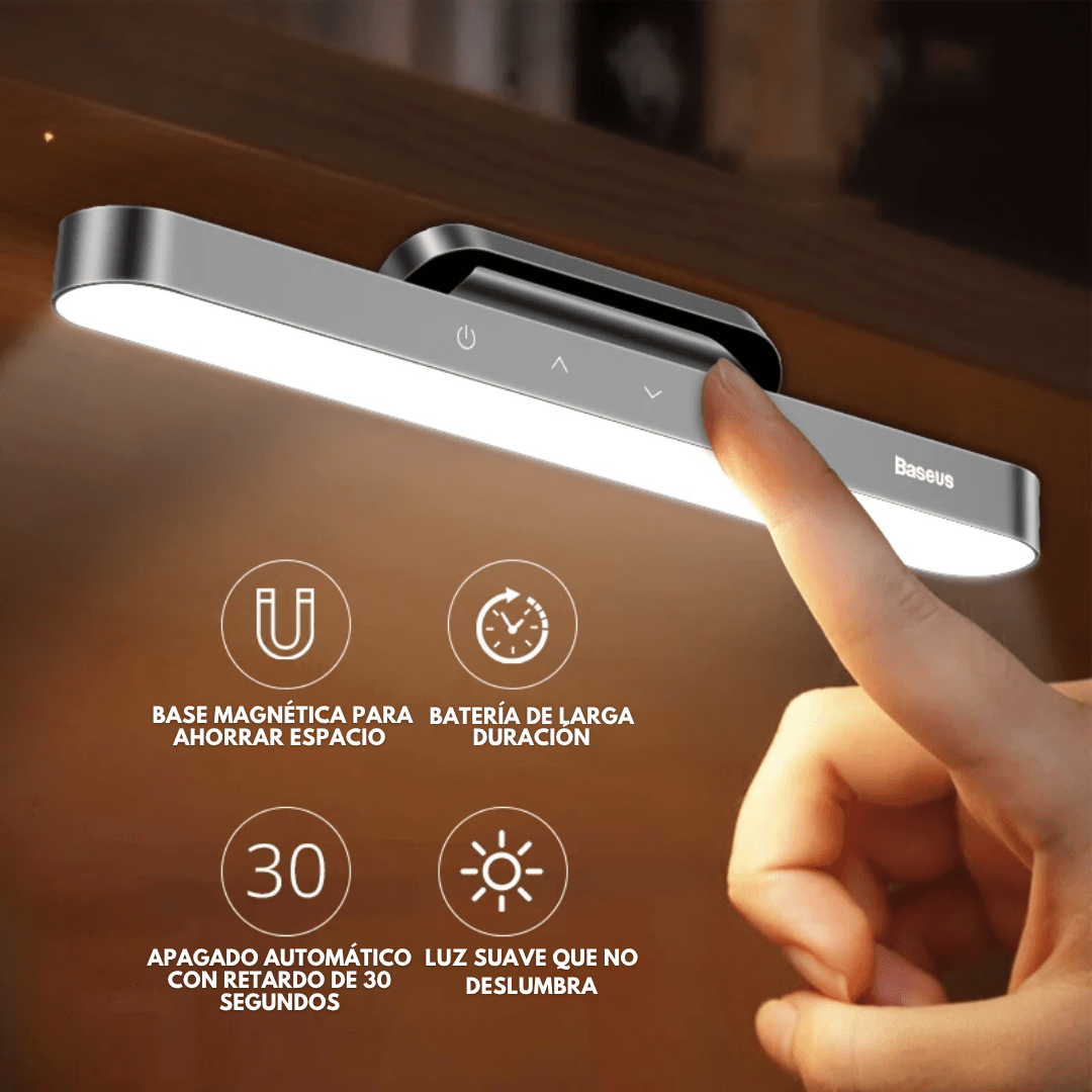 Lámpara Led Baseus Para Escritorio Con Luz Regulable - Muy Moderna Uruguay