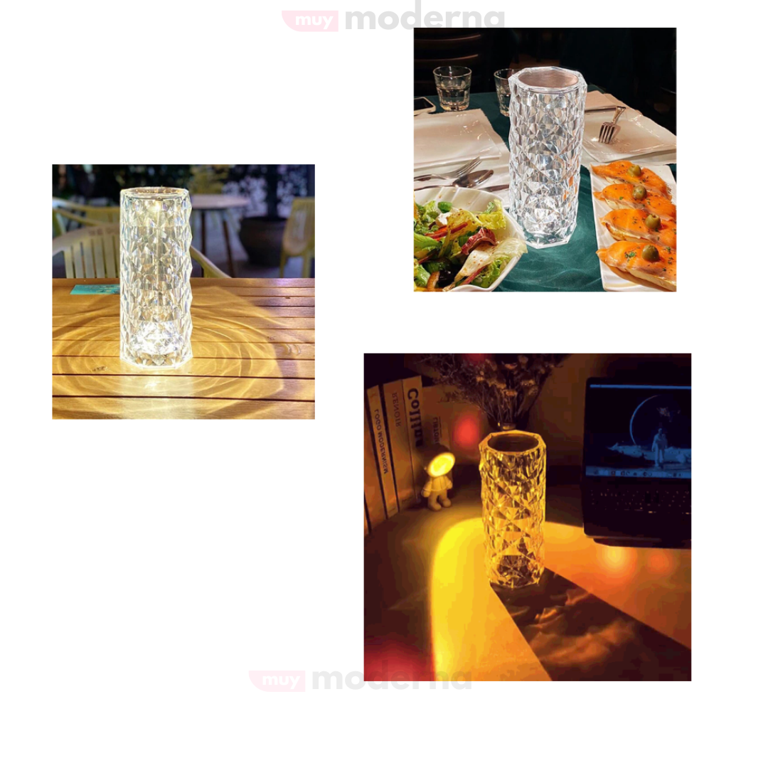 Lampara de Acrílico Diamond Lamp - Muy Moderna Uruguay